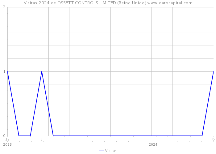 Visitas 2024 de OSSETT CONTROLS LIMITED (Reino Unido) 