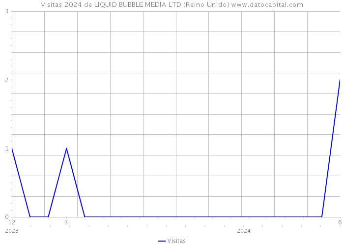 Visitas 2024 de LIQUID BUBBLE MEDIA LTD (Reino Unido) 