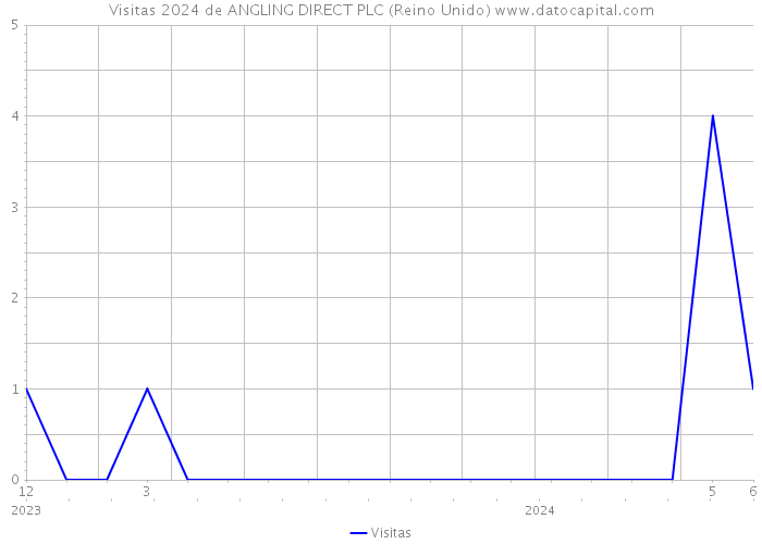 Visitas 2024 de ANGLING DIRECT PLC (Reino Unido) 