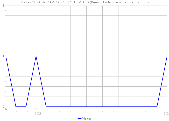 Visitas 2024 de DAVID CROXTON LIMITED (Reino Unido) 