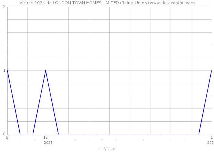 Visitas 2024 de LONDON TOWN HOMES LIMITED (Reino Unido) 