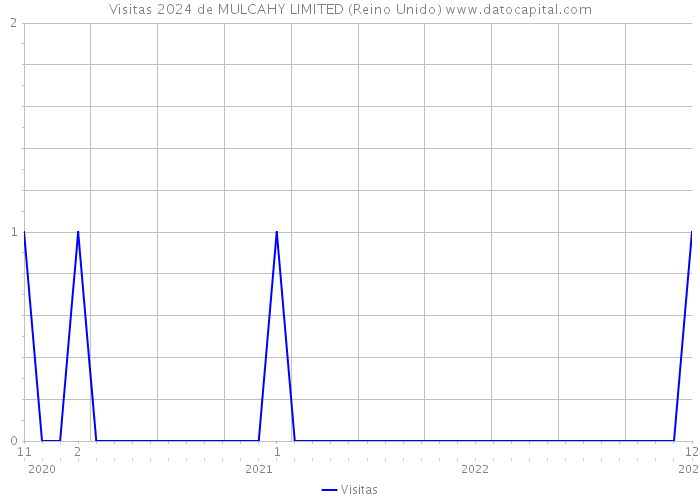 Visitas 2024 de MULCAHY LIMITED (Reino Unido) 