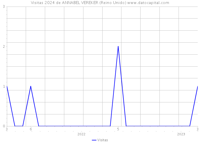 Visitas 2024 de ANNABEL VEREKER (Reino Unido) 