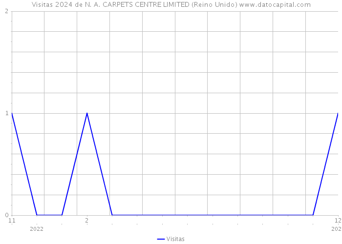 Visitas 2024 de N. A. CARPETS CENTRE LIMITED (Reino Unido) 