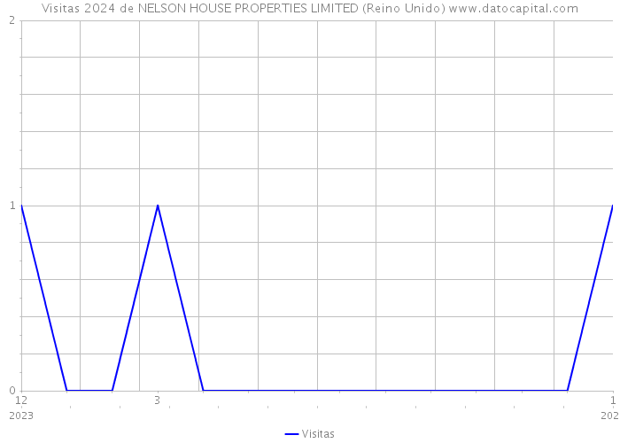 Visitas 2024 de NELSON HOUSE PROPERTIES LIMITED (Reino Unido) 