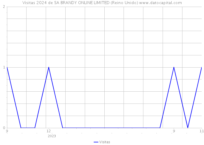 Visitas 2024 de SA BRANDY ONLINE LIMITED (Reino Unido) 