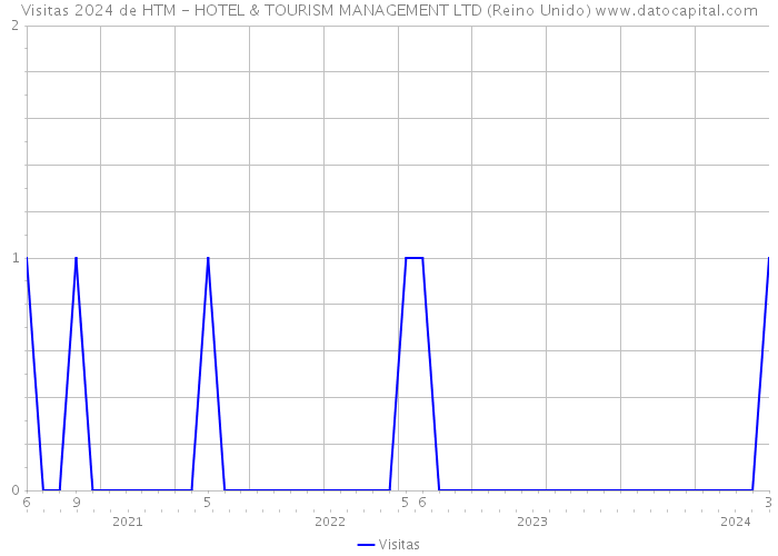 Visitas 2024 de HTM - HOTEL & TOURISM MANAGEMENT LTD (Reino Unido) 