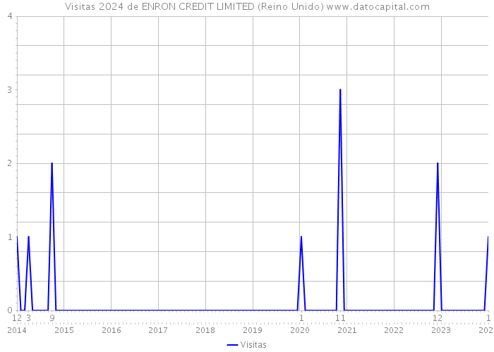 Visitas 2024 de ENRON CREDIT LIMITED (Reino Unido) 