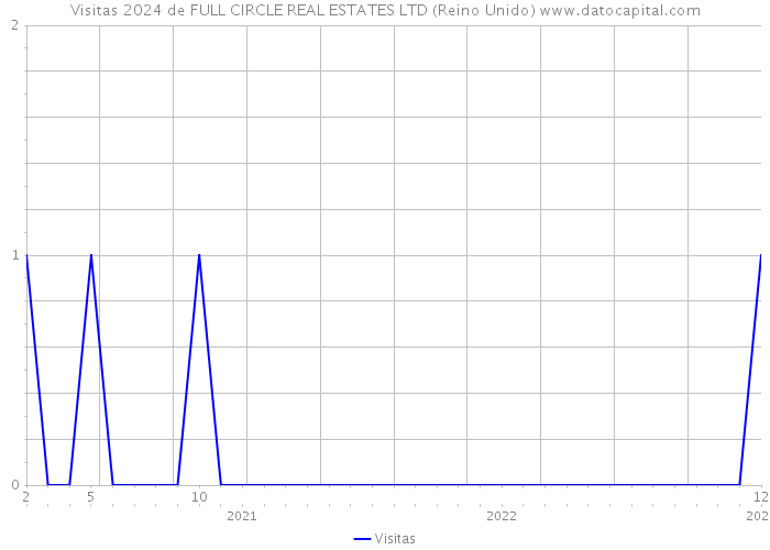 Visitas 2024 de FULL CIRCLE REAL ESTATES LTD (Reino Unido) 