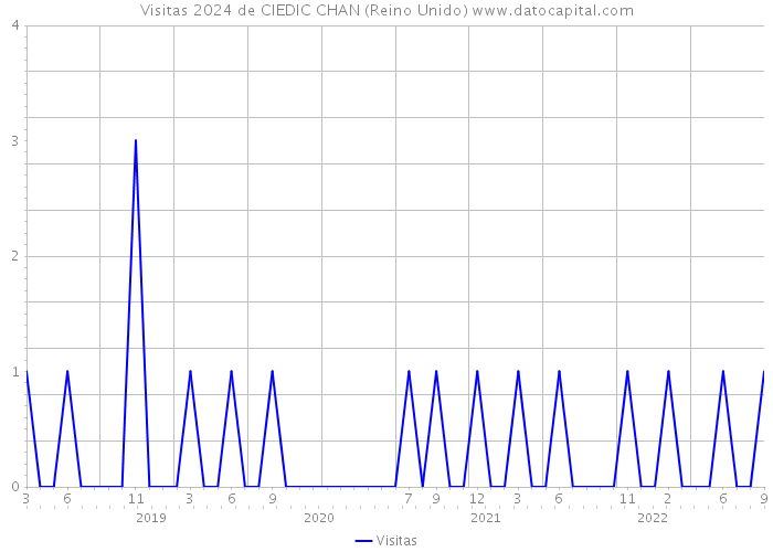 Visitas 2024 de CIEDIC CHAN (Reino Unido) 