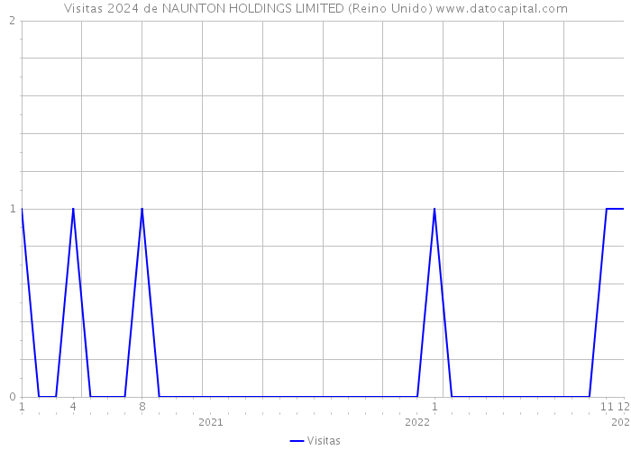 Visitas 2024 de NAUNTON HOLDINGS LIMITED (Reino Unido) 