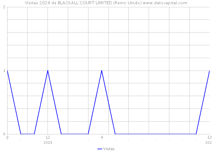 Visitas 2024 de BLACKALL COURT LIMITED (Reino Unido) 