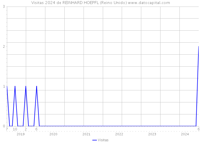 Visitas 2024 de REINHARD HOEPFL (Reino Unido) 