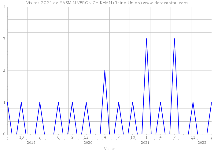 Visitas 2024 de YASMIN VERONICA KHAN (Reino Unido) 