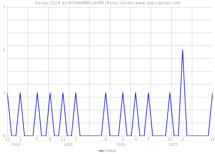 Visitas 2024 de MOHAMED LAHRI (Reino Unido) 