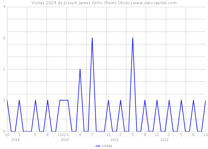 Visitas 2024 de Joseph James Grillo (Reino Unido) 