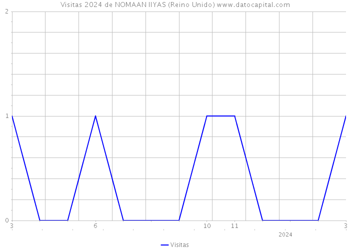 Visitas 2024 de NOMAAN IIYAS (Reino Unido) 