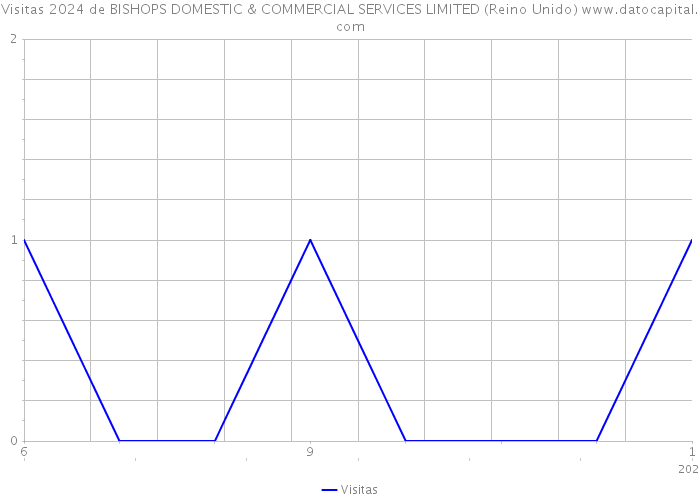 Visitas 2024 de BISHOPS DOMESTIC & COMMERCIAL SERVICES LIMITED (Reino Unido) 