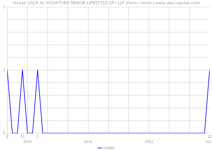 Visitas 2024 de SIGNATURE SENIOR LIFESTYLE GP I LLP (Reino Unido) 