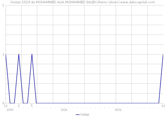 Visitas 2024 de MOHAMMED ALIA MOHAMMED SALEH (Reino Unido) 