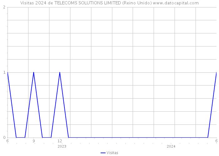 Visitas 2024 de TELECOMS SOLUTIONS LIMITED (Reino Unido) 