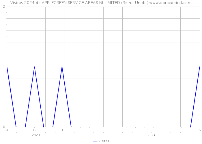 Visitas 2024 de APPLEGREEN SERVICE AREAS NI LIMITED (Reino Unido) 