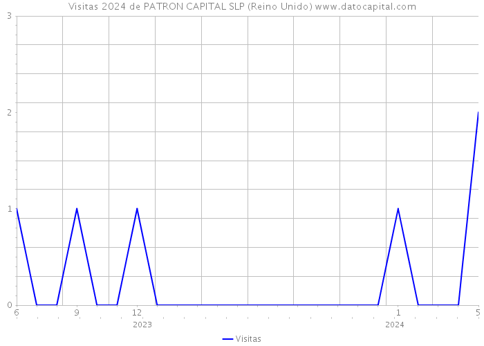 Visitas 2024 de PATRON CAPITAL SLP (Reino Unido) 