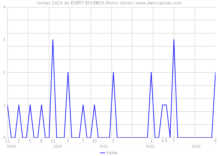 Visitas 2024 de EVERT EKKEBUS (Reino Unido) 