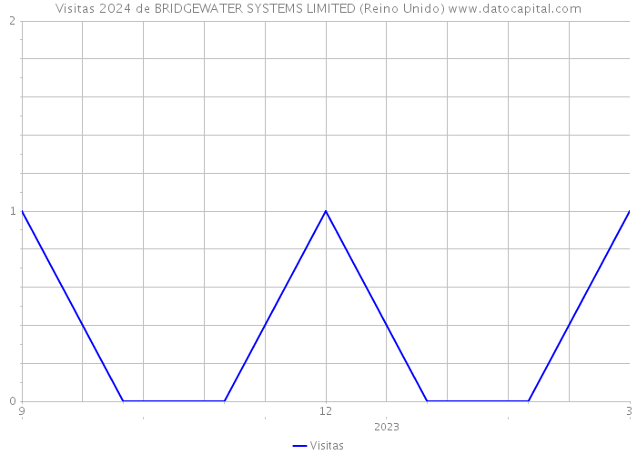 Visitas 2024 de BRIDGEWATER SYSTEMS LIMITED (Reino Unido) 