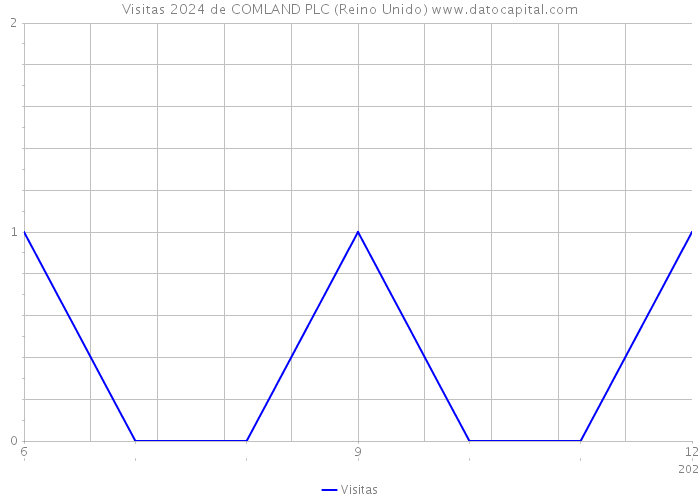 Visitas 2024 de COMLAND PLC (Reino Unido) 