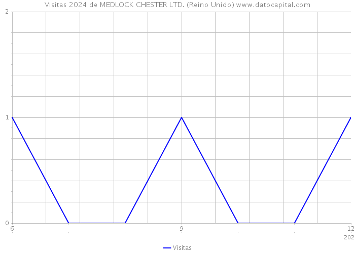 Visitas 2024 de MEDLOCK CHESTER LTD. (Reino Unido) 