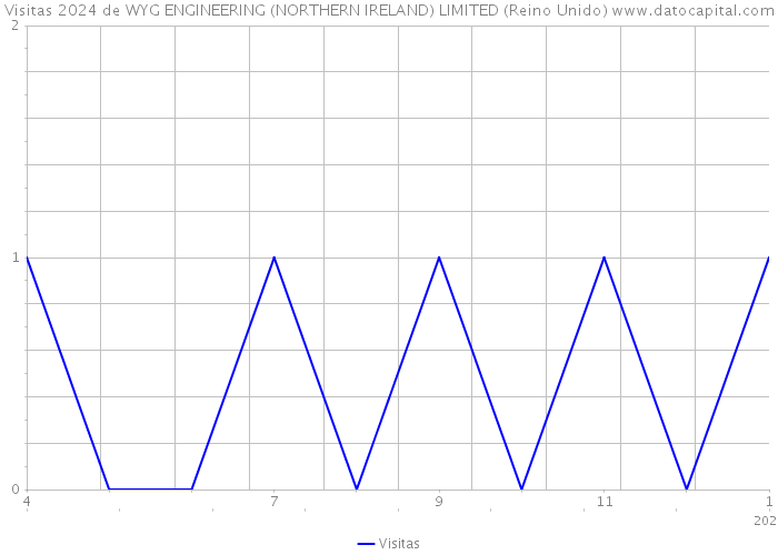 Visitas 2024 de WYG ENGINEERING (NORTHERN IRELAND) LIMITED (Reino Unido) 