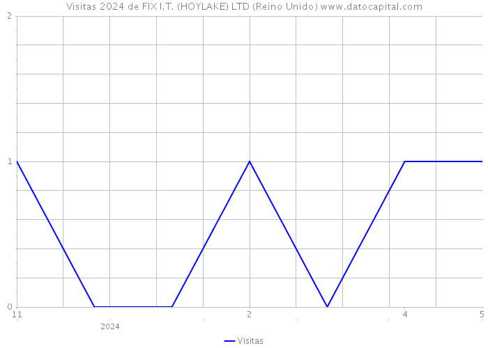 Visitas 2024 de FIX I.T. (HOYLAKE) LTD (Reino Unido) 