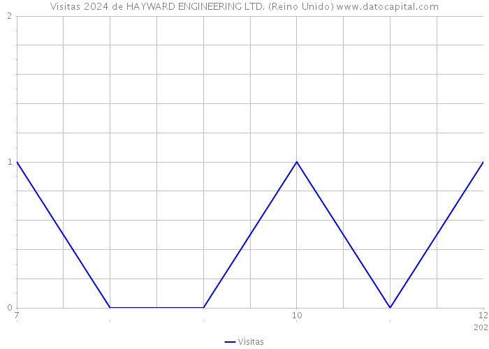 Visitas 2024 de HAYWARD ENGINEERING LTD. (Reino Unido) 