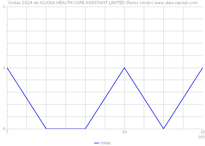 Visitas 2024 de IGUOSA HEALTH CARE ASSISTANT LIMITED (Reino Unido) 