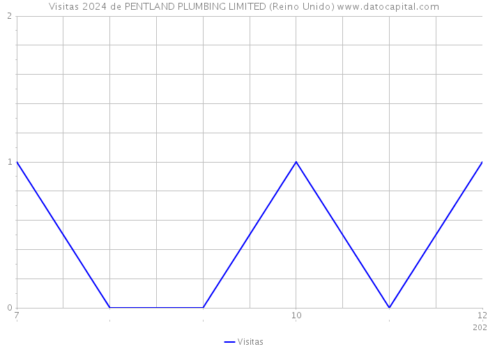 Visitas 2024 de PENTLAND PLUMBING LIMITED (Reino Unido) 