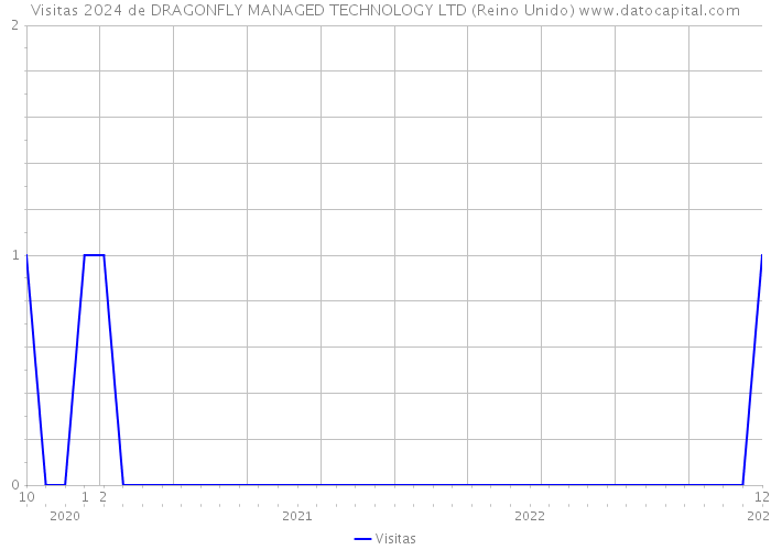 Visitas 2024 de DRAGONFLY MANAGED TECHNOLOGY LTD (Reino Unido) 