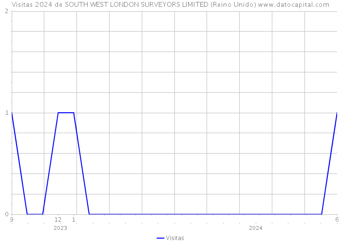 Visitas 2024 de SOUTH WEST LONDON SURVEYORS LIMITED (Reino Unido) 
