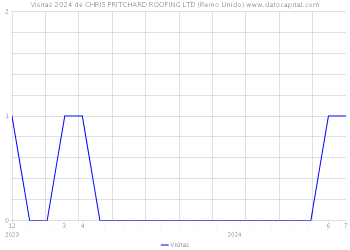 Visitas 2024 de CHRIS PRITCHARD ROOFING LTD (Reino Unido) 