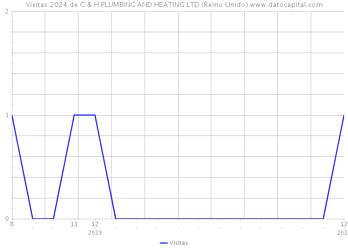 Visitas 2024 de C & H PLUMBING AND HEATING LTD (Reino Unido) 