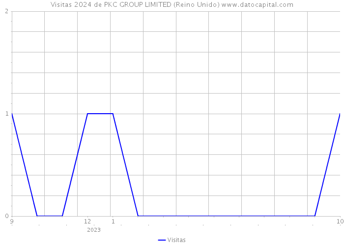 Visitas 2024 de PKC GROUP LIMITED (Reino Unido) 