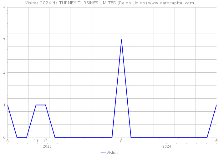 Visitas 2024 de TURNEY TURBINES LIMITED (Reino Unido) 