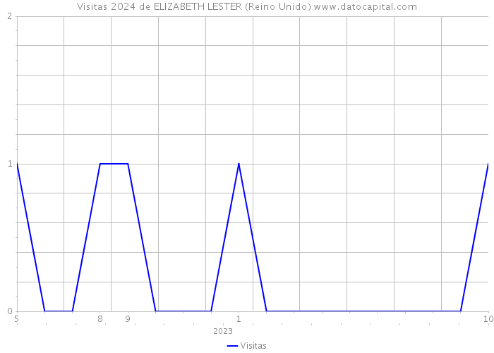 Visitas 2024 de ELIZABETH LESTER (Reino Unido) 