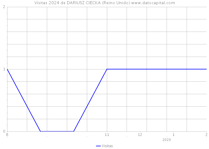 Visitas 2024 de DARIUSZ CIECKA (Reino Unido) 