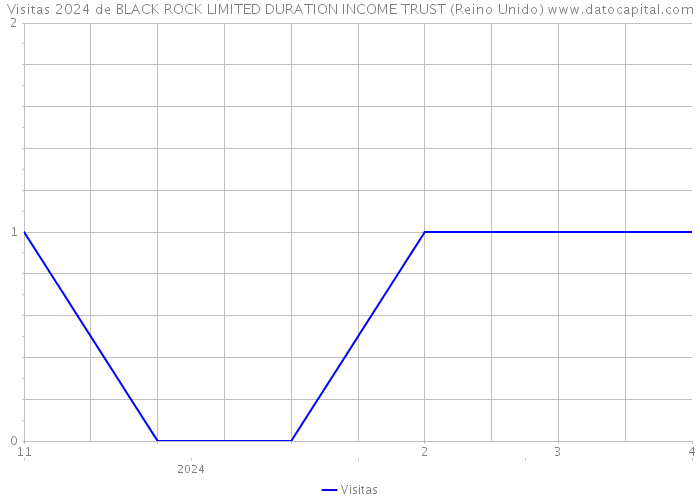 Visitas 2024 de BLACK ROCK LIMITED DURATION INCOME TRUST (Reino Unido) 