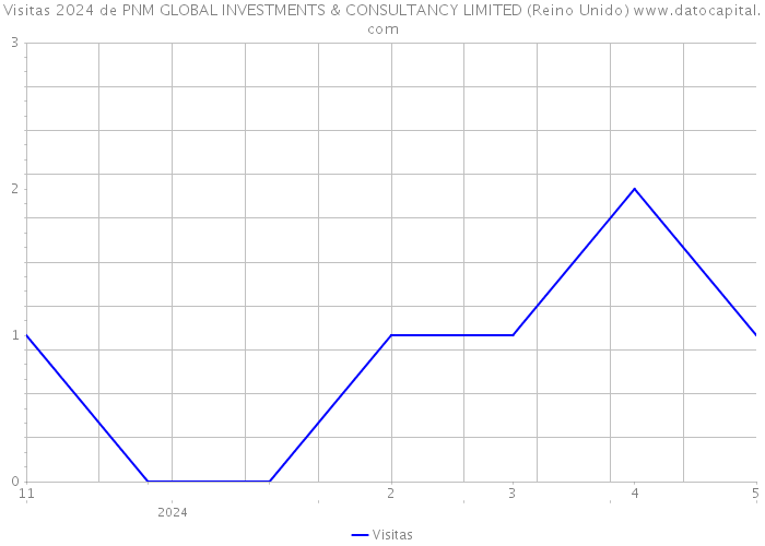 Visitas 2024 de PNM GLOBAL INVESTMENTS & CONSULTANCY LIMITED (Reino Unido) 