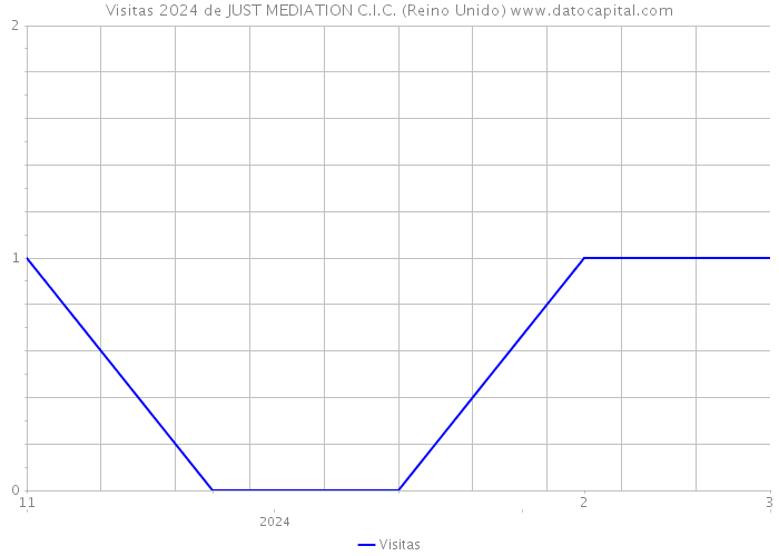 Visitas 2024 de JUST MEDIATION C.I.C. (Reino Unido) 