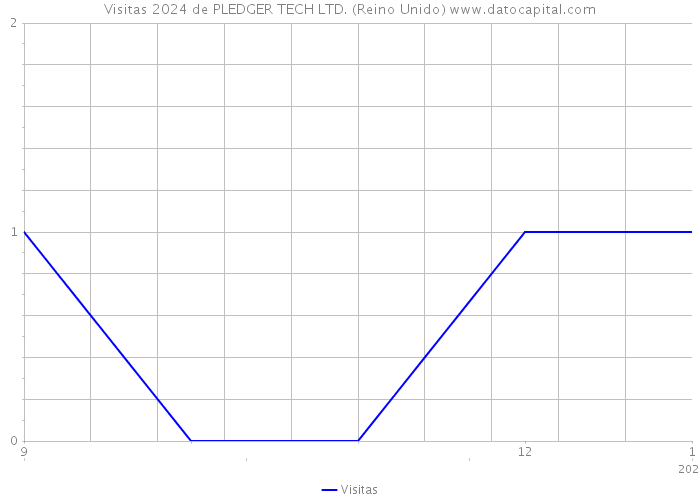 Visitas 2024 de PLEDGER TECH LTD. (Reino Unido) 