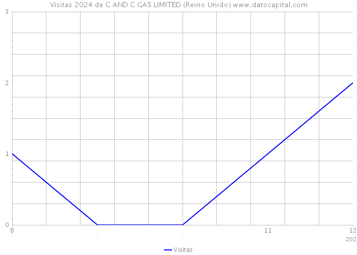 Visitas 2024 de C AND C GAS LIMITED (Reino Unido) 