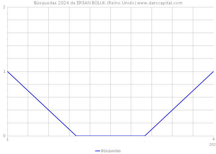 Búsquedas 2024 de ERSAN BOLUK (Reino Unido) 